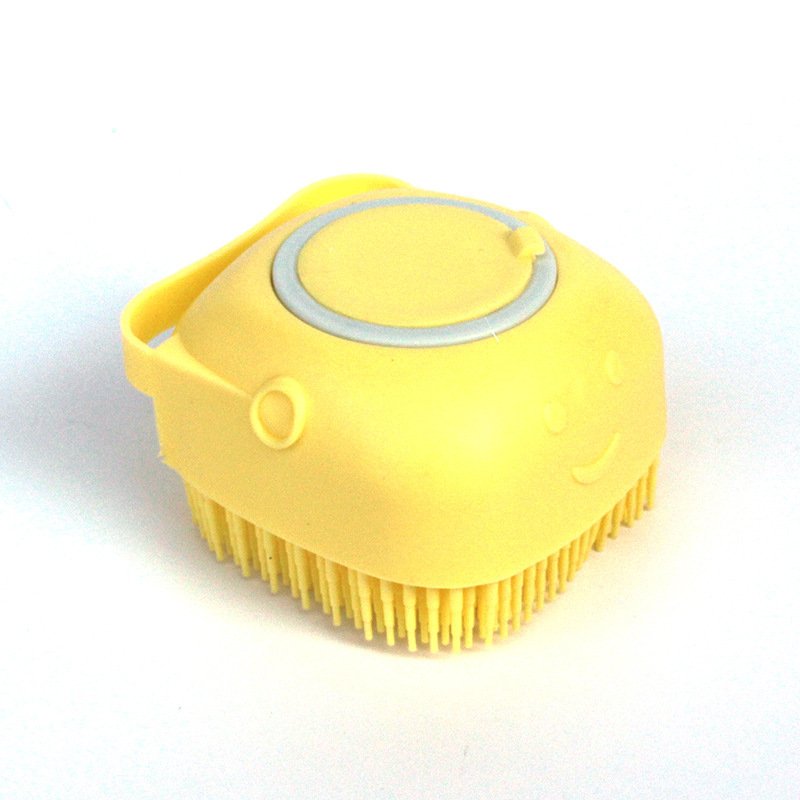 Silicone Dog Bath Massage Gloves Brush Pet Cat Bathroom Cleaning Tool Comb Brush For Dog Can Pour Shampoo Dog Grooming Supplies - Image 4