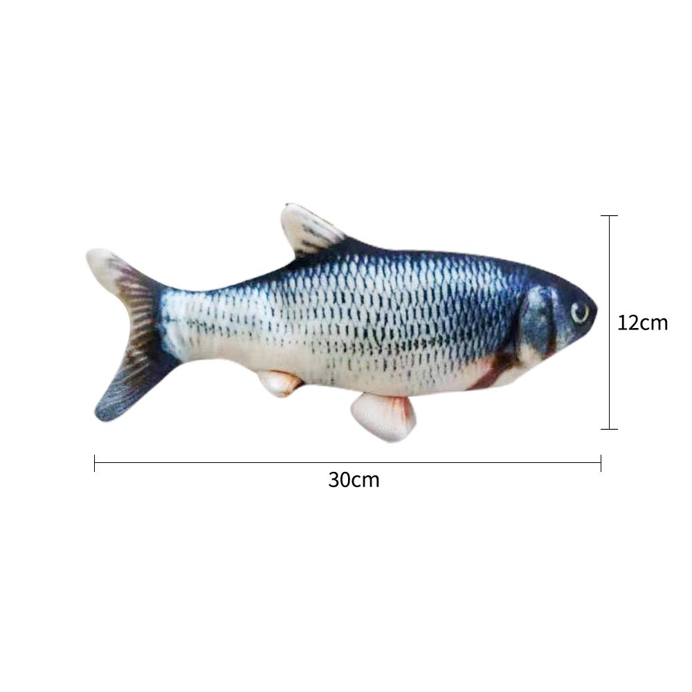 Without Cat Nip Version - Electric Jumping Fish Simulation Electric Fish Toy - Image 3